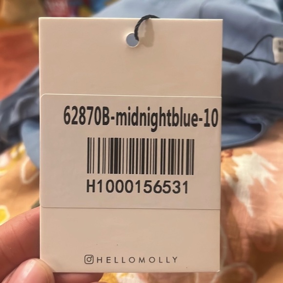 HELLO MOLLY If The Gown Fits Dress Midnight Blue - Picture 7 of 7